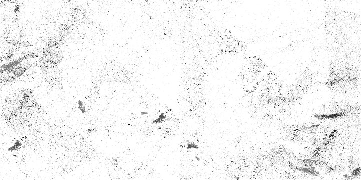 Black grainy texture isolated on white background. Dust overlay. Dark noise granules.  Dust overlay textured. Grain noise particles. Rusted white effect.