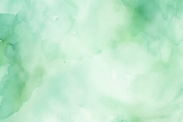 Fototapeta na wymiar Mint Green watercolor light background natural paper texture abstract watercolur Mint Green pattern splashes aquarelle painting white copy space for banner design, greeting card