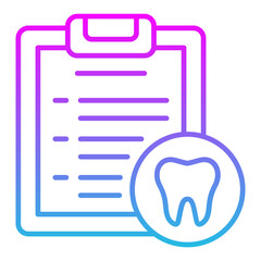 Dental Record Icon