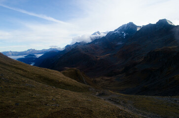 Obraz premium the mountains around Mont Blanc