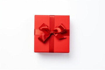 Gift box on white background