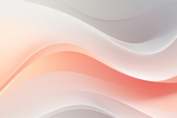 Peach gray white gradient abstract curve wave wavy line background for creative project or design backdrop background  - obrazy, fototapety, plakaty