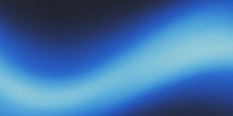 Obraz premium Dark Blue And Light Blue Gradient Background With Grainy Texture