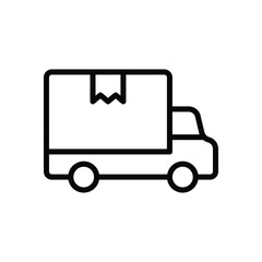 Shipping vector icon