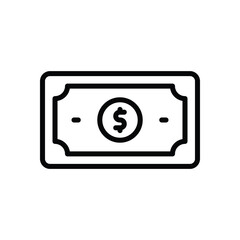 Order payment vector icon