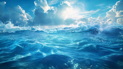 
Sea ​​world Ocean Day Background, Ocean, World Ocean Day