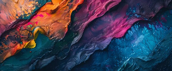 Mesmerizing nature-inspired texture, blending vibrant hues to create an artistic masterpiece.