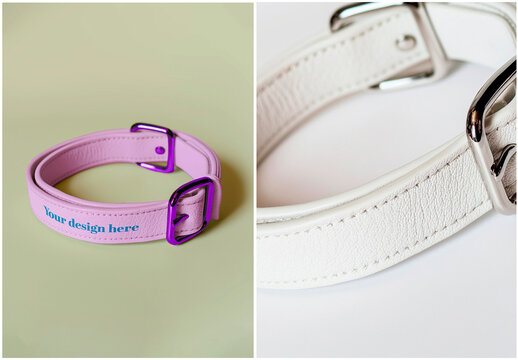 Mockup Pet Collar Dog Generated Ai
