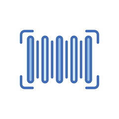 Barcode vector icon