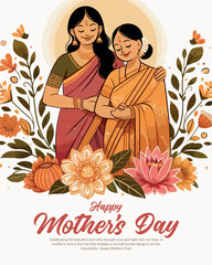 Happy Mother's Day Celebration Social media post banner template