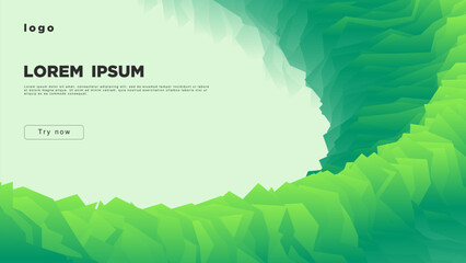 Abstract gradient background with space for text