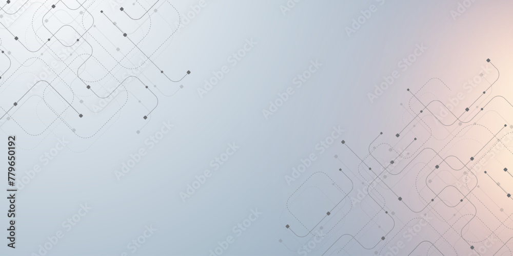 Aufkleber abstract background with technology circuit board texture. modern electronic motherboard texture. en