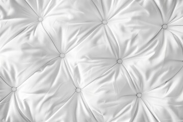 Fototapeta premium Soft white bed pad texture background