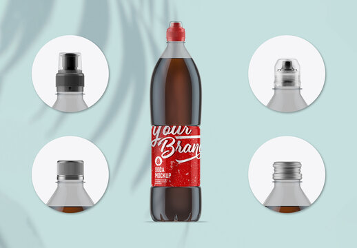 Soda Bottle Mockup
