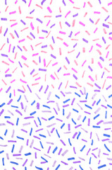 Acrylic Paint Felt Pen Dots Spots Confetti Sprinkles and Splatters for Background