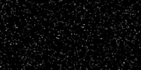 Wall terrazzo texture gray and white stone granite. Black abstract texture of granite concrete stucco marble. Polished rock chips wall terrazzo texture gray and white stone granite black background.