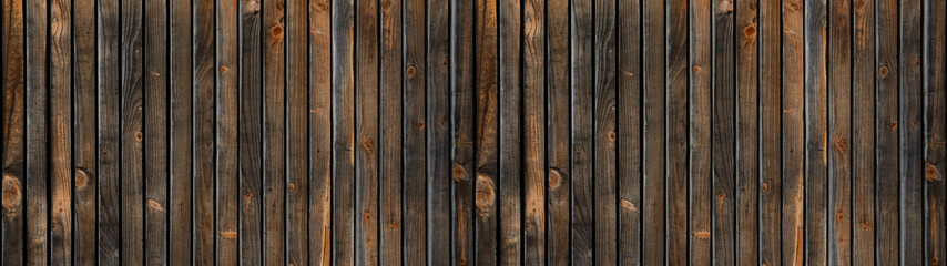 old brown rustic dark wooden texture - wood timber background panorama long banner