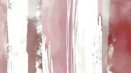 Pale Pink Stripes with Delicate White Accents: Subtle Elegance, Hand Edited Generative AI