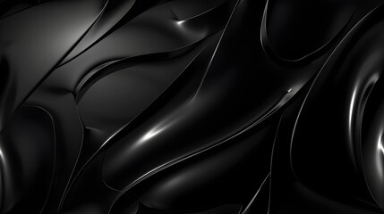Plain Black Background: Sleek Simplicity, Hand Edited Generative AI