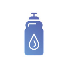 Water Bottle vector icon