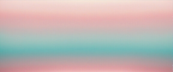 Smooth gradient  bright colors  background with pastel pink and turquoise colors - obrazy, fototapety, plakaty
