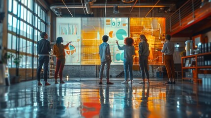 Collaborative Data Analysis in a High-Tech Work Environment