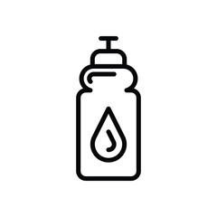 Water Bottle vector icon