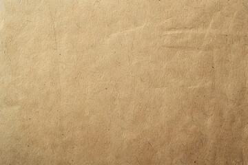 Brown natural texture of craft paper flat lay. Concept template for textures, backgrounds,...