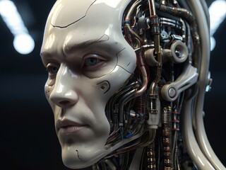 Fototapeta premium 3d rendered illustration of a robot