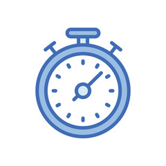 Obraz premium Stopwatch vector icon