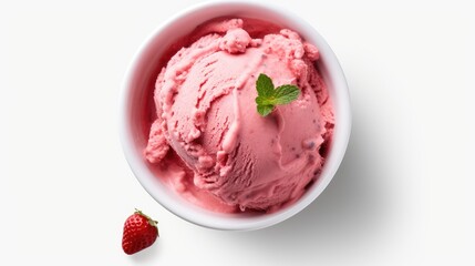 strawberry ice cream