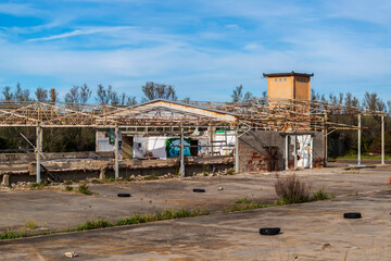 Site industriel abandonné