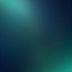 Beautiful deep blue and green glow gradient background