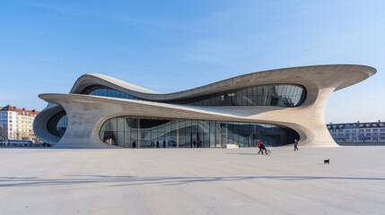 Modern Architecture Geometric Building Design