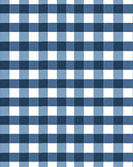 Blue plaid Seamless Hand Drawn pattern. Watercolor Gingham Window pane grid plaid Stripes pattern