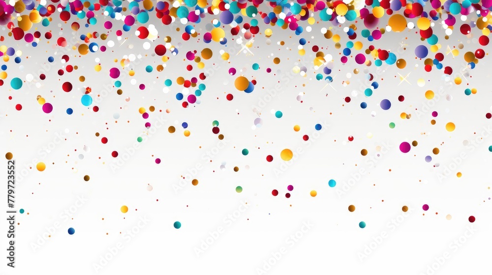 Wall mural confetti