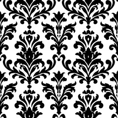 seamless floral background ai generative 