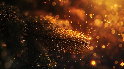 Stardust Spruce: Fir foliage twinkles with cosmic particles, radiating the enchanting glow of Stardust.