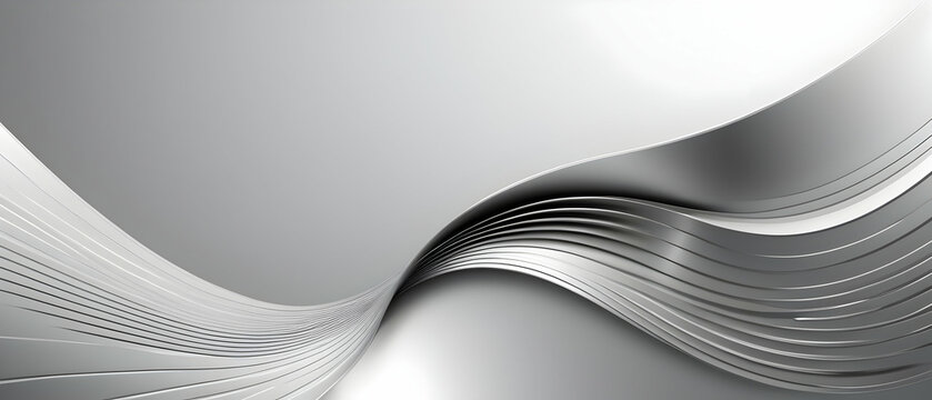 Futuristic exclusive graphic. Minimalist silver abstract background design.