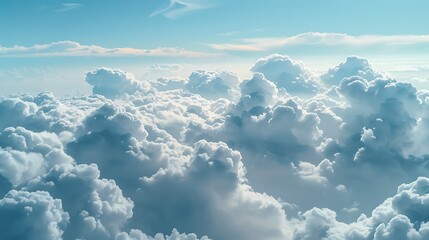 Clouds in the sky photo, beautiful landscape, blue skyscape, nature, heaven