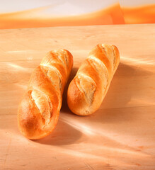 Baguettes, Brot, Backwaren, Bäcker, knusprig, 