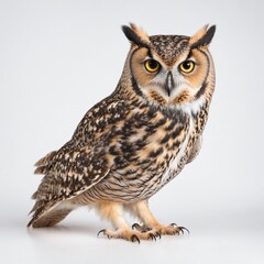 Obraz premium Owl isolated on a white background