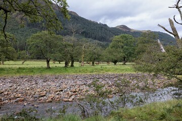 Glen Nevis in the Scottish Highlands
