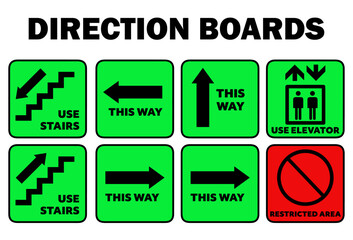 Direction Boards Design
