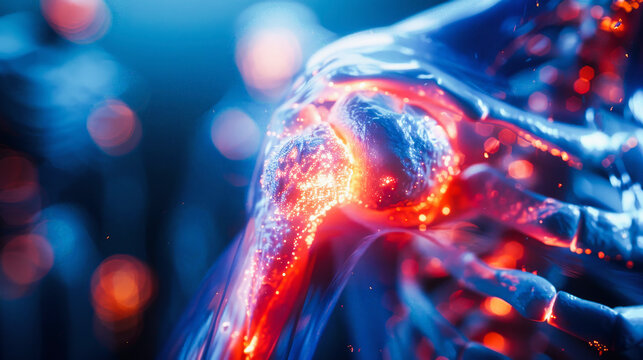 Digital illustration of active neural synapses in the human brain, depicting neurotransmitter activity in a vibrant, conceptual close-up.