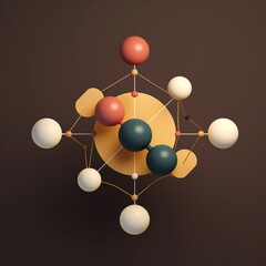 Render the geometric shapes of atoms in a realistic manner