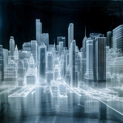 An x-ray of an entire city