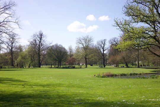 This is a photo of Het Park in Rotterdam, Netherlands, taken in April 2024.