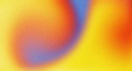 Orange red blue , template empty space , grainy noise grungy texture color gradient rough abstract background shine bright light and glow