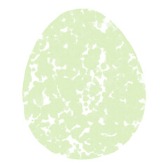 Hand drawn watercolor egg. Easter illustration, decorative element